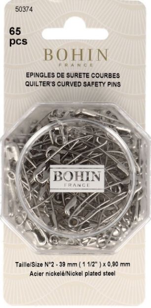 Picture of Bohin Safety Pins 65pc